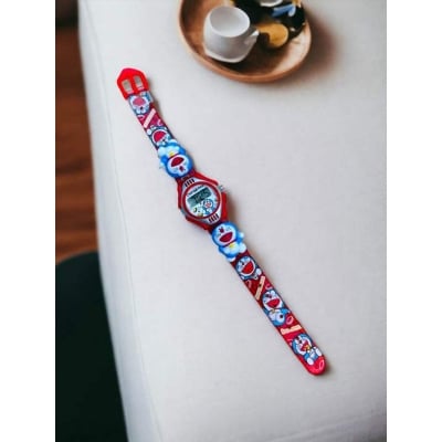 Picture of New Doraemon Cartoon Boys Girls Children Watches,  Wristwatches For Kids - Doraemon Kids watch- Watch