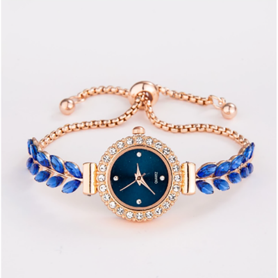 Picture of New Simple Women's Feather Bracelet Watch Fashion Quartz Wrist watch for Women - Ladies Watch