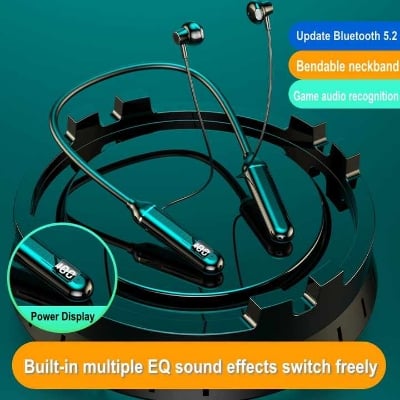 Picture of G9 Pro+ Stereo Type-C Charging Long Standby Wireless Neckband Headphone