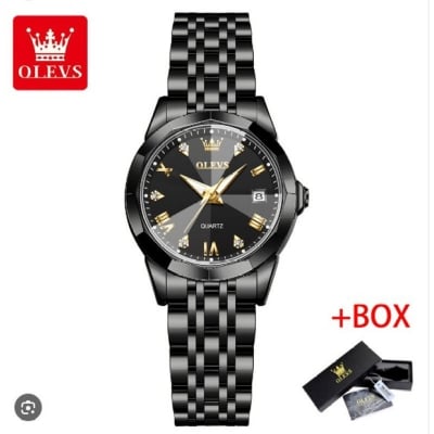 Picture of Olevs 9931 ( Fan Made ) Luxury fashion waterproof stainless steel imported quartz movement ladies wristwatch for women