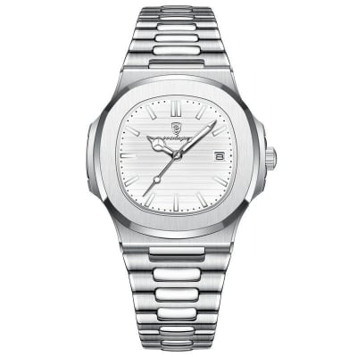 Picture of Poedagar 613 New Model Men's Watch Exclusive Design Luxury Fashion Waterproof Stainless Steel Men's Imported Quartz Movement Wrist-watch