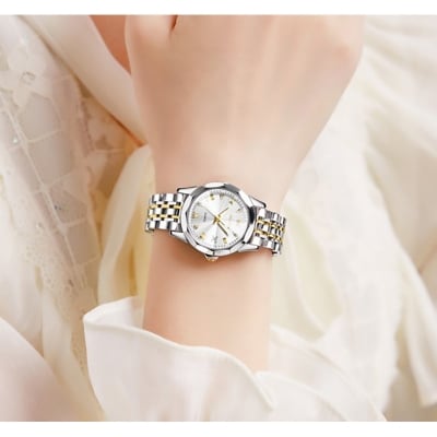 Picture of Olevs 9931 ( Fan Made ) Luxury fashion waterproof stainless steel imported quartz movement ladies wristwatch for women