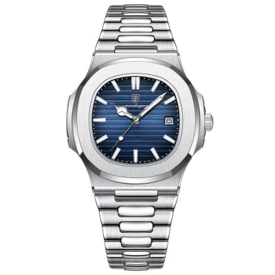 Picture of Poedagar 613 New Model Men's Watch Exclusive Design Luxury Fashion Waterproof Stainless Steel Men's Imported Quartz Movement Wrist-watch