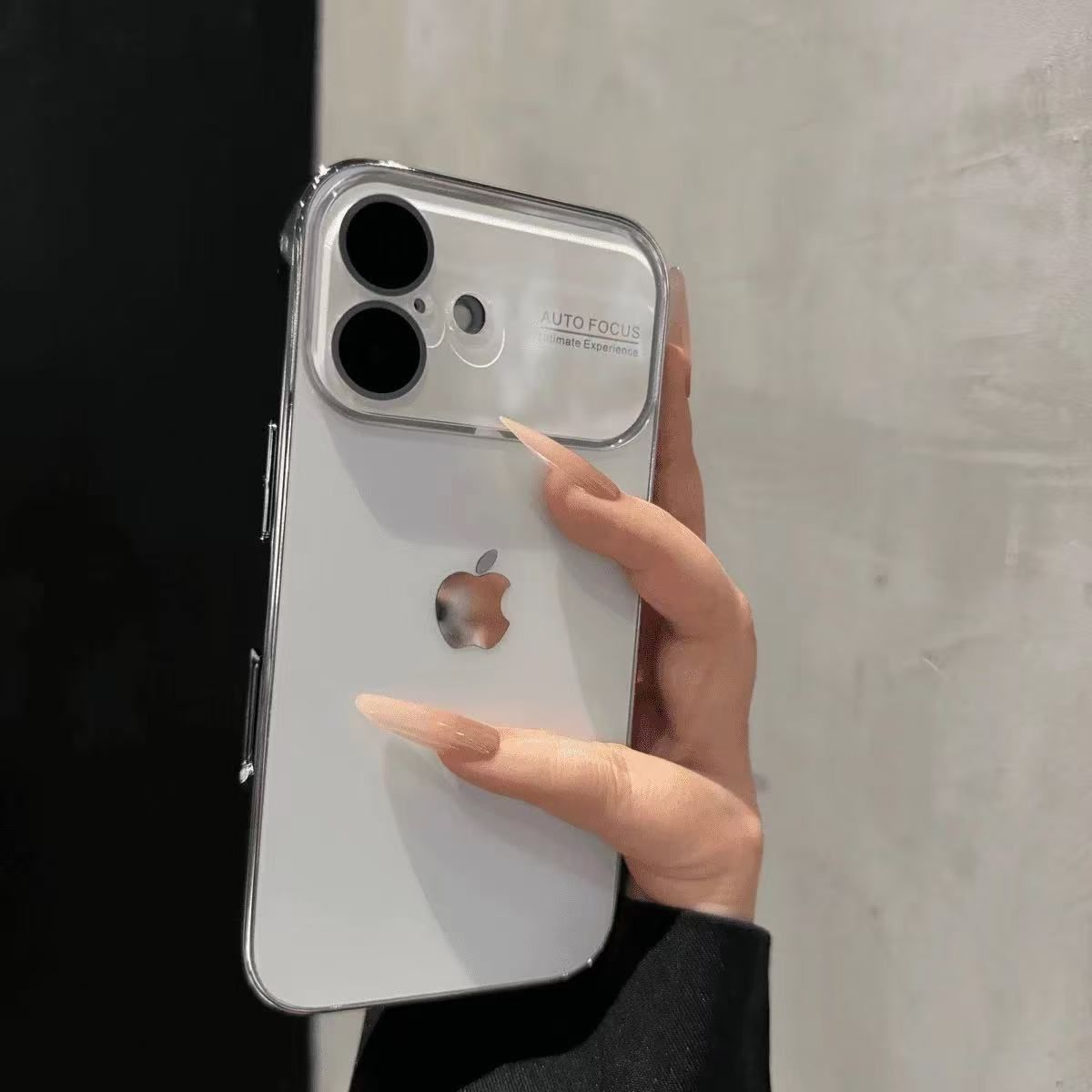 Picture of iPhone 17 Pro/ 17 Pro Max Electroplated bezels Nano backplate Premium Quality Phone Case - Combine Style and Protection for Precious Device