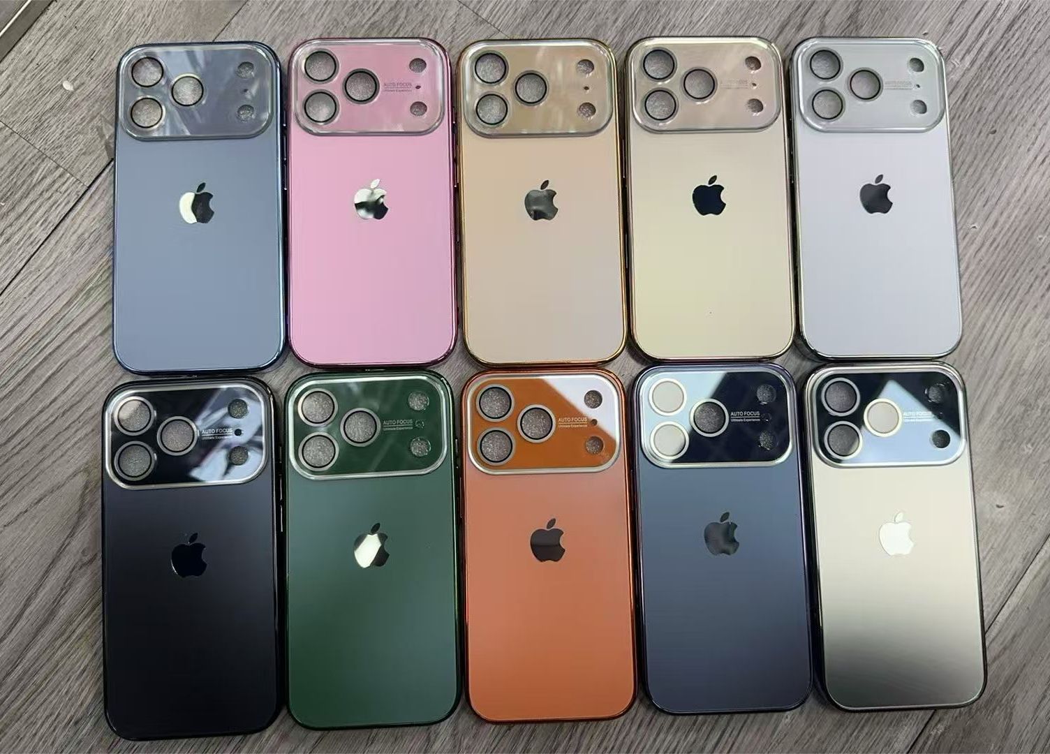 Picture of iPhone 17 Pro/ 17 Pro Max Electroplated bezels Nano backplate Premium Quality Phone Case - Combine Style and Protection for Precious Device