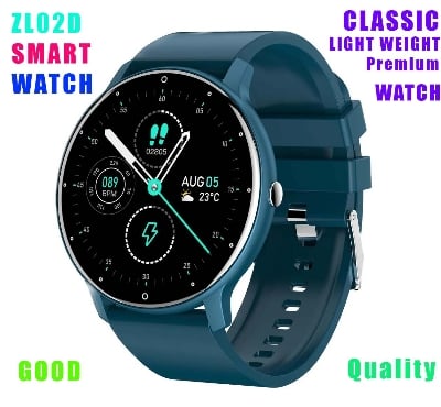 Picture of Zl02 Smart Watch 1.28 inch HD Screen Heart Rate, Blood Pressure, Step Counter Reloges Sport Watch