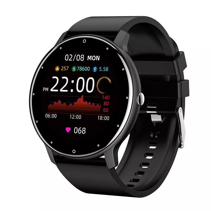 Picture of Zl02 Smart Watch 1.28 inch HD Screen Heart Rate, Blood Pressure, Step Counter Reloges Sport Watch
