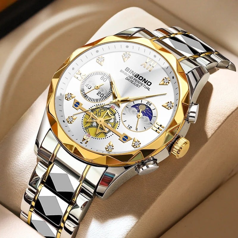 Picture of BINBOND 1236 Men's Classic Style Quartz Luminous Watch For Men