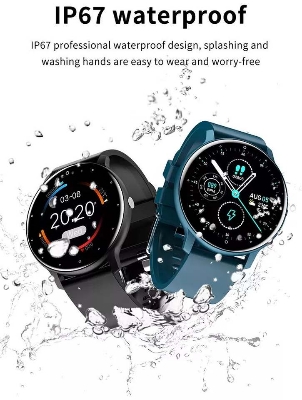 Picture of Zl02 Smart Watch 1.28 inch HD Screen Heart Rate, Blood Pressure, Step Counter Reloges Sport Watch