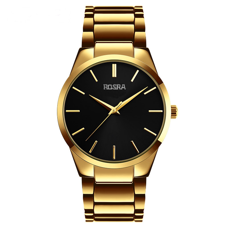 Picture of Stainless steel clock-black for men - Watch For Men - Watch For Men