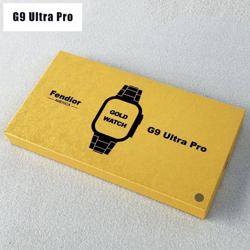 Picture of G9 Ultra Pro Reloj Inteligente Smartwatch Series 8 with Steel Strap for men-Gold