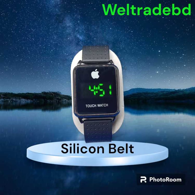Picture of Digital Touch Led Watch Fashionable Touch Digital Watch For Men Silicone Watch For Men - Watch