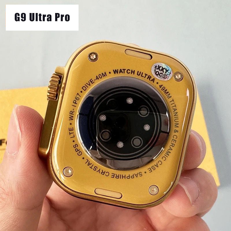 Picture of G9 Ultra Pro Reloj Inteligente Smartwatch Series 8 with Steel Strap for men-Gold