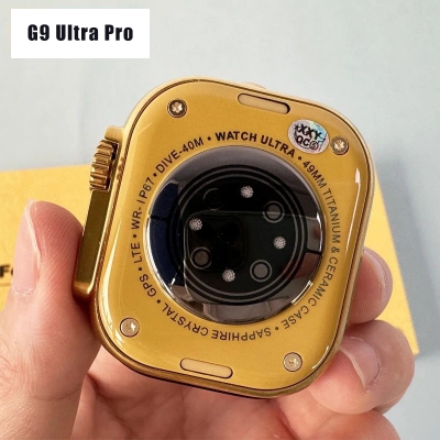 Picture of G9 Ultra Pro Reloj Inteligente Smartwatch Series 8 with Steel Strap for men-Gold