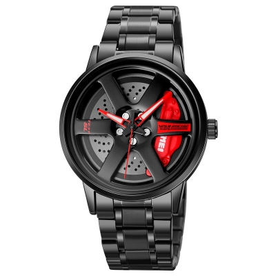 Picture of Skmei 1787 Rotation Wheel Creative Fashion Men Stainless Steel Watch Watch -Lamon - Watch