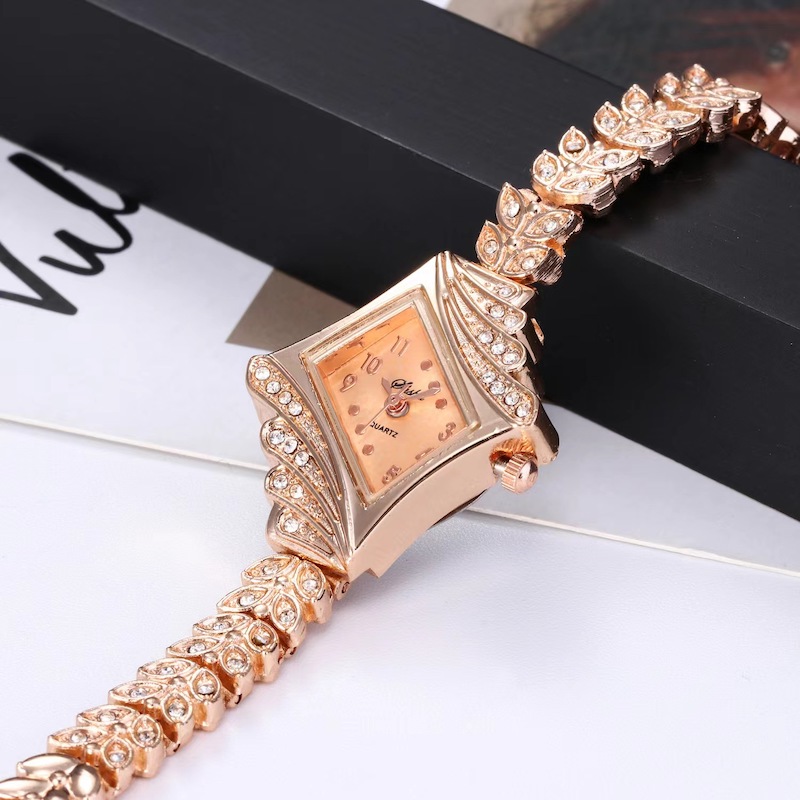 Picture of Hot bracelet watch Diamond- luxury women's watch- women's steel belt quartz watch- fashionble Women watch - Watch For women