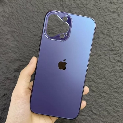 Picture of iPhone 16, 15, 14, 13, 12 Pro/Pro MAX Electroplated bezels Nano backplate Premium Quality Phone Case - Combine Style and Protection for Precious Device