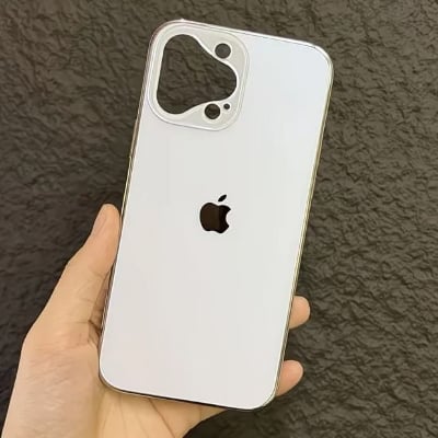 Picture of iPhone 16, 15, 14, 13, 12 Pro/Pro MAX Electroplated bezels Nano backplate Premium Quality Phone Case - Combine Style and Protection for Precious Device
