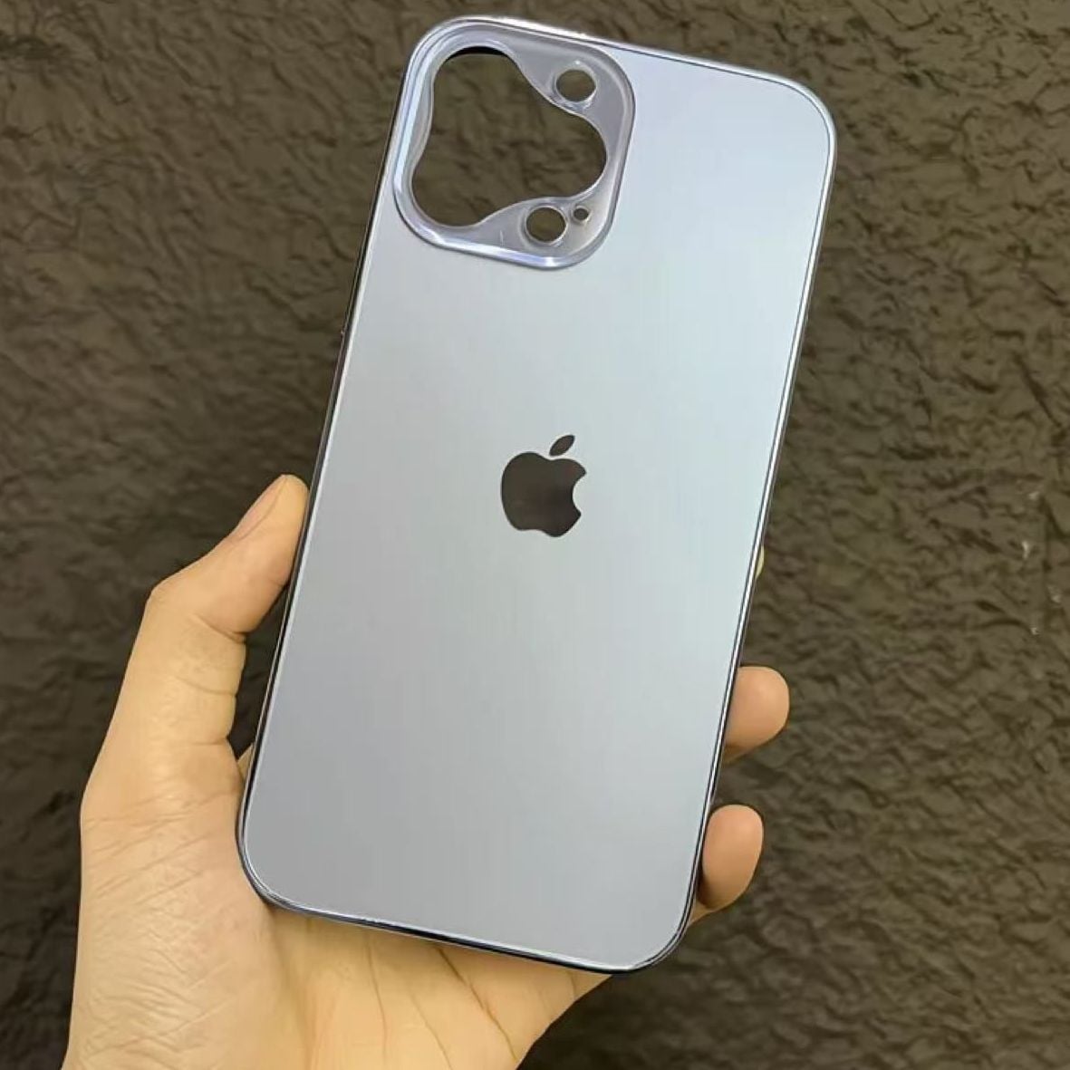 Picture of iPhone 16, 15, 14, 13, 12 Pro/Pro MAX Electroplated bezels Nano backplate Premium Quality Phone Case - Combine Style and Protection for Precious Device