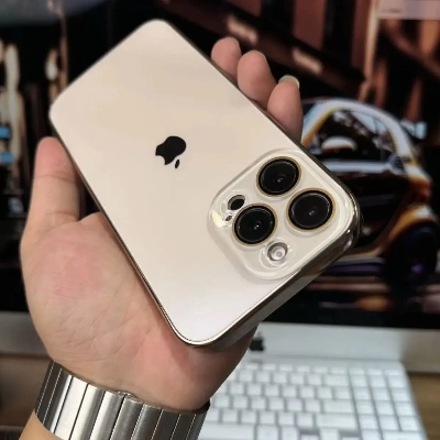Picture of iPhone 16, 15, 14, 13, 12 Pro/Pro MAX Electroplated bezels Nano backplate Premium Quality Phone Case With Camera Lens Protector - Combine Style and Protection for Precious Device