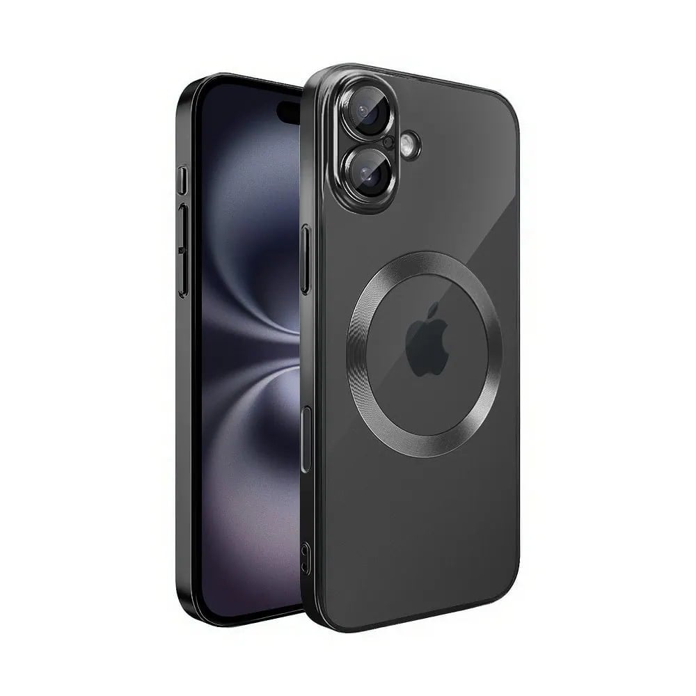 Picture of iPhone 16 Plus High Quality Electroplated New Magnetic Phone Case