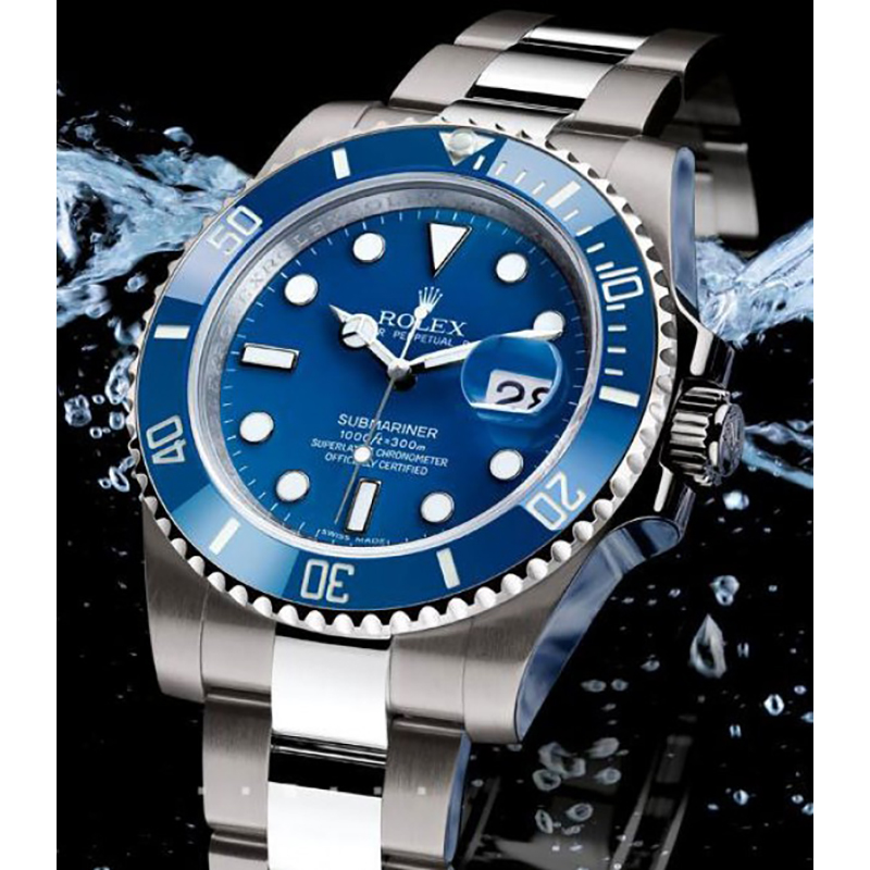 Picture of Rol-ex  Luxury Premium Quality Stainless Steel Analouge Waterproof  Wrist Watch For Men