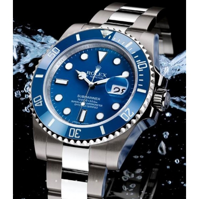 Picture of Rol-ex  Luxury Premium Quality Stainless Steel Analouge Waterproof  Wrist Watch For Men
