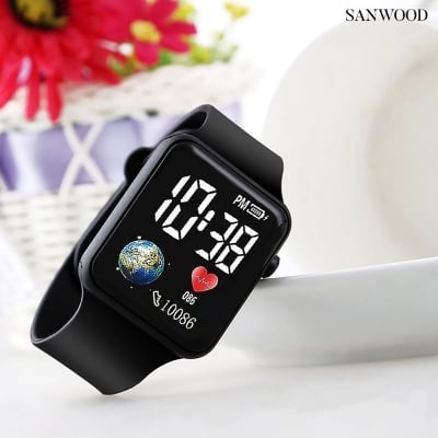 Picture of Led Display Digital Watches Sport Boys Luminous Children’s Electronic Wristwatch Students Clock Watches Relojes Mujer