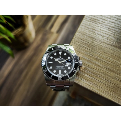 Picture of Rol-ex  Luxury Premium Quality Stainless Steel Analouge Waterproof  Wrist Watch For Men