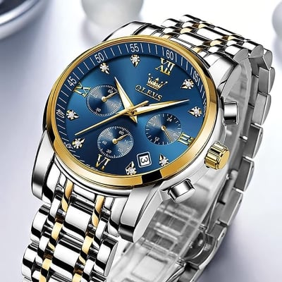 Picture of Ole_vs Stainless Steel Top Brand quartz fashionable watch for men