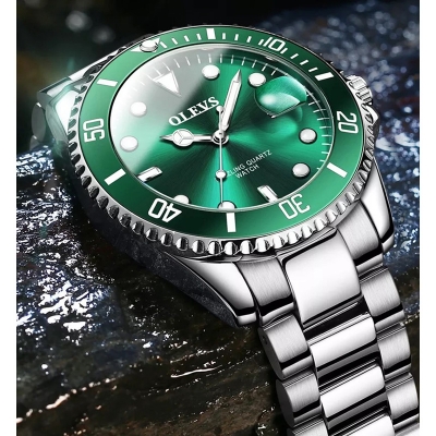 Picture of OLEVS 5885 Stainless Steel Fashion Waterproof Quartz Watch For Men
