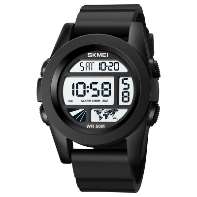 Picture of Men Fashion Stopwatch Luminous Waterproof Digital Sports Men's Watch