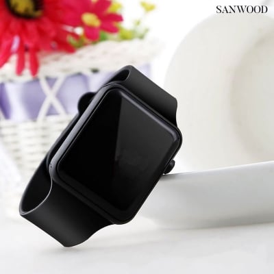 Picture of Colorful Square LED Digital Sports Watch ,  Water Resistance LED Wrist Watch 