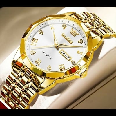 Picture of OLE_VS 9931 Watches Diamond Business Dress Analog Quartz Stainless Steel Date Luxury Casual Fashion Wrist Watch For Men [ Fan Made ]