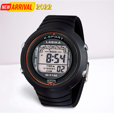 Picture of NEW LASIKA W-F130 Electronic Fashion Watch Water Resistance/ Waterproof Silicon Digital Watch for Kids and Ledis