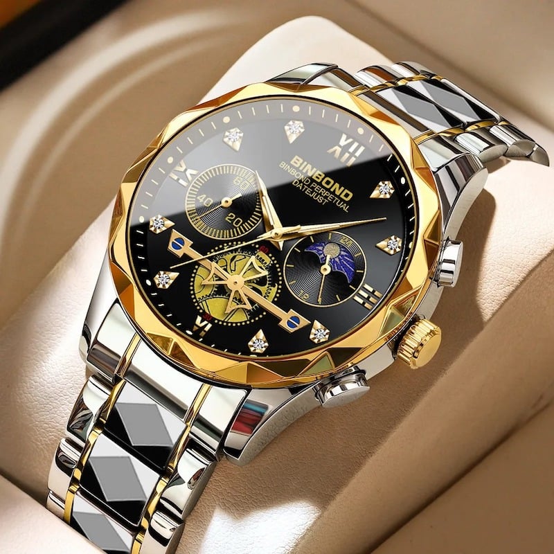 Picture of BINBOND 1236 Men's Classic Style Quartz Luminous Watch For Men