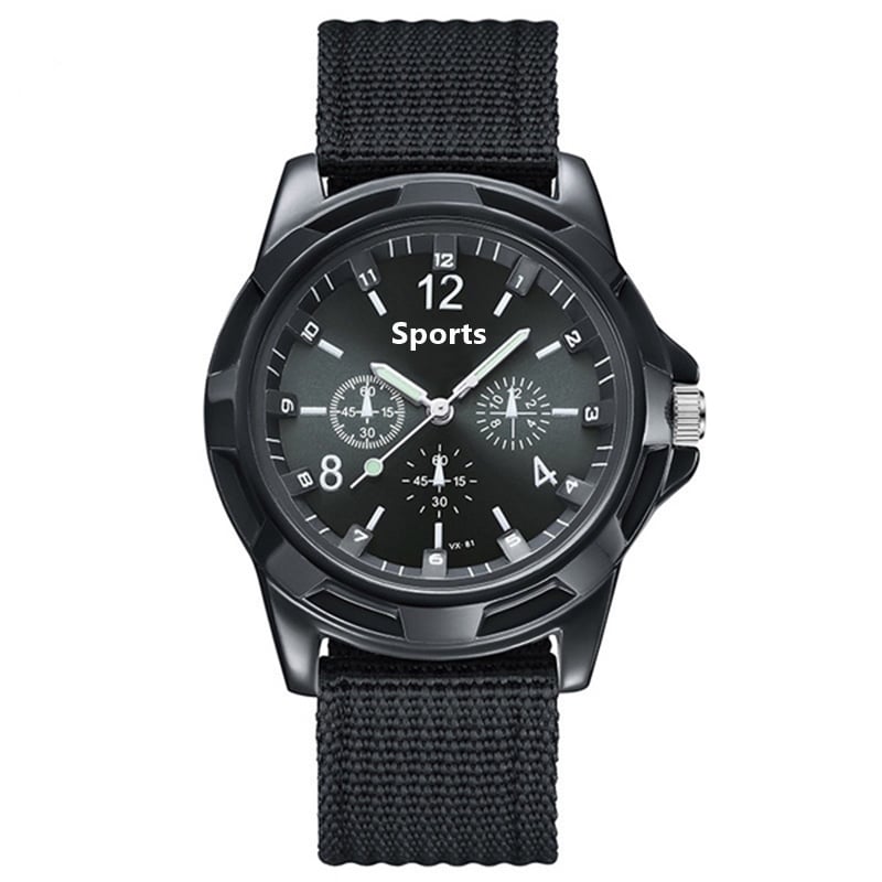 Picture of Fabric Canvas Strap Casual Cool Sport Round Dial Wrist Watch for men - Watch For Men - Watch - Watch For Men - Watch - ঘড়ি