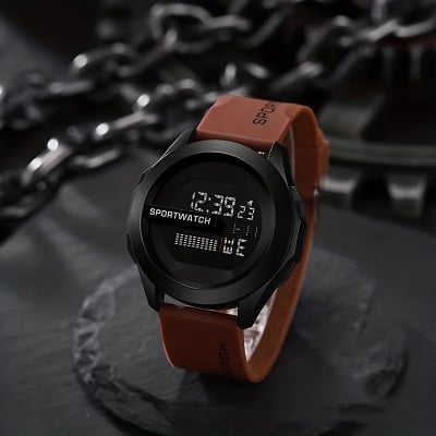 Picture of Lasidha New Digital Silicone sports Watch, Anti Air DailyLife Waterproof Watch For Men