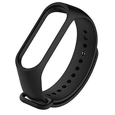 Picture of M3/M4/M5/M6 Smart Fitness Band Replacement Rubber belt Black