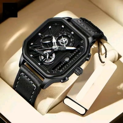 Picture of Trsoye Top luxury fashion Black leather belt wrist Watch for you Wholesale shop