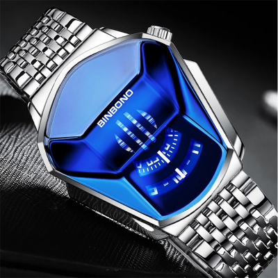 Picture of NEW BINBOND Top Brand Luxury Military Fashion Sport Watch Men Gold Wrist Watch Man Clock Casual Chronograph Wristwatch - Watch