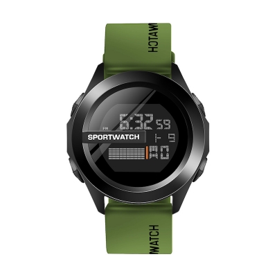 Picture of LASHIDA Wind Multi-Functional Simple Round Electronic Watch Watch Sports Men and Women Middle School Students Trend Couple LCD Waterproof