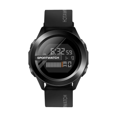 Picture of LASHIDA Wind Multi-Functional Simple Round Electronic Watch Watch Sports Men and Women Middle School Students Trend Couple LCD Waterproof