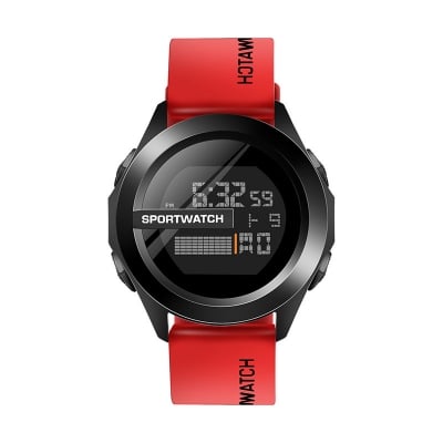 Picture of LASHIDA Wind Multi-Functional Simple Round Electronic Watch Watch Sports Men and Women Middle School Students Trend Couple LCD Waterproof