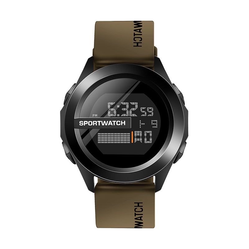 Picture of LASHIDA Wind Multi-Functional Simple Round Electronic Watch Watch Sports Men and Women Middle School Students Trend Couple LCD Waterproof
