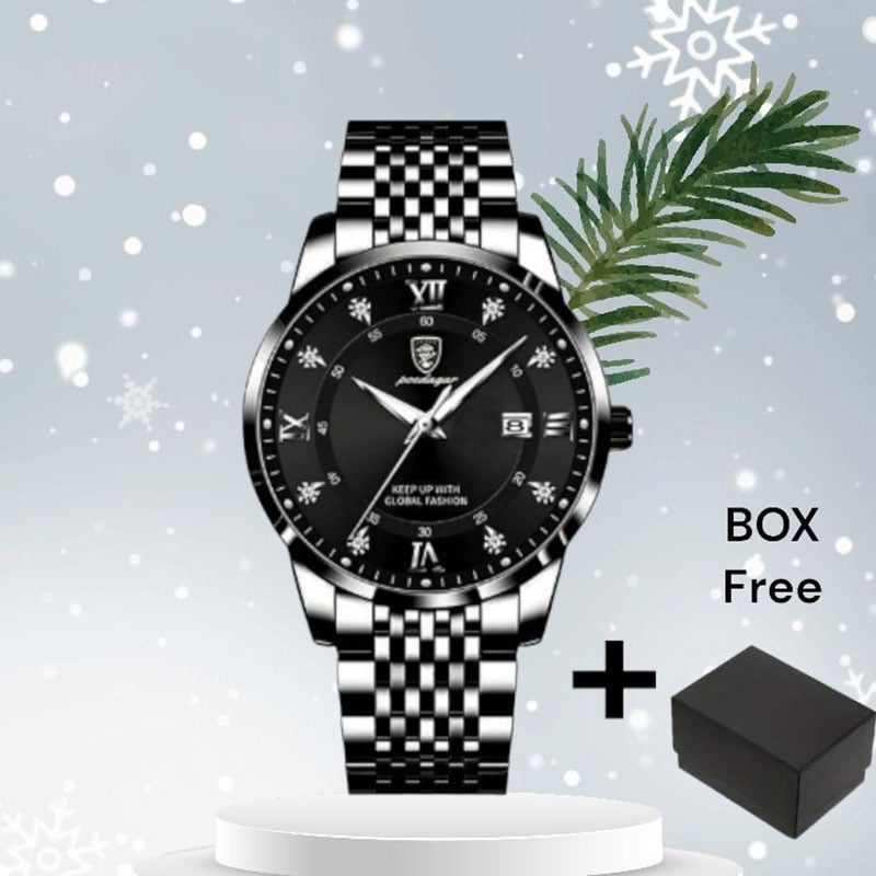 Picture of POEDAGAR 836 Stainless Steel Top Quality Luxury Date Sport For Man Wrist Watch For Men.