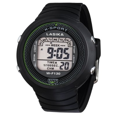 Picture of NEW LASIKA W-F130 Electronic Fashion Watch Water Resistance/ Waterproof Silicon Digital Watch for Kids and Ledis