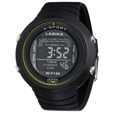 Picture of NEW LASIKA W-F130 Electronic Fashion Watch Water Resistance/ Waterproof Silicon Digital Watch for Kids and Ledis