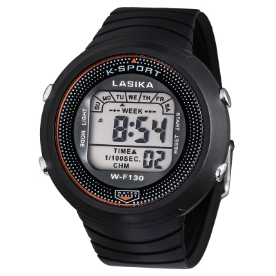 Picture of NEW LASIKA W-F130 Electronic Fashion Watch Water Resistance/ Waterproof Silicon Digital Watch for Kids and Ledis