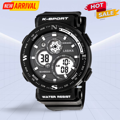 Picture of New LASIKA W-H9033 Chronograph Fashion Military Time Sport Watch Digital Watches For Men